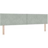  Krevet od pjene s madracem i LED-om Svjetlosiva 200 x 200 cm | shoptok.hr