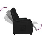  Naslonjač od umjetne kože crni - Crna 1 | shoptok.hr