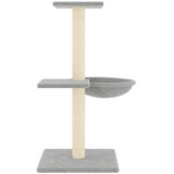  Penjalica za mačke sa stupovima za grebanje svjetlosiva 72 cm | shoptok.hr