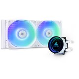Chieftec ICEBERG 240-RGB-W Computer case All-in-one liquid cooler 12 cm White | shoptok.hr