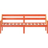  Dnevni krevet bez madraca voštano smeđi 100x200 cm od borovine | shoptok.hr