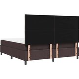  Krevet s opruga kutije Tamno smeđa 180 x 200 cm tkanina | shoptok.hr