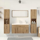  5-dijelni set kupaonskog namještaja käsityöläinen tammi | shoptok.hr