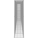  Gabionski zid s poklopcem od pocinčanog čelika 600x50x200 cm | shoptok.hr