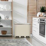 MID.YOU Koš Za Smeti Clean Ix, 18 L, Bež | Shoptok.si