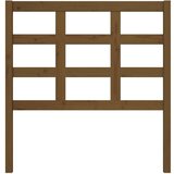  Uzglavlje za krevet boja meda 95 5x4x100 cm od masivne borovine | shoptok.hr