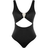 Trendyol black accessory detailed swimsuit Cene