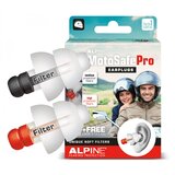  Čepki Za Ušesa - Za Motoriste Pro - Motosafe Pro Earplugs Alpine - 2 Para Cene