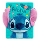 Disney Stitch Plišani tajni dnevnik A5 s 3D Stitchem, 21 x 15,5 cm | shoptok.hr