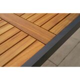Gardenson VRTNA GARNITURA SIENA aluminij barve grafita, siva | Shoptok.si