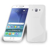 Cadorabo Case, združljiv s Samsungom v pol prozorni - zaščitni pokrov iz fleksibilnega silikona TPU, (20596449) | Shoptok.si