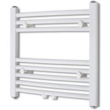 vidaXL kupaonski radijator za centralno grijanje zaobljenih cijevi 480 x 480 mm bočni &amp; srednji priključak cijene