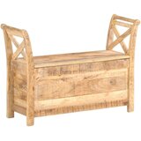  Klop za hodnik 103x33x72 cm trden mangov les | Shoptok.si