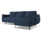 Makamii modra kotna sedežna garnitura (desni kot) malie – | Shoptok.si