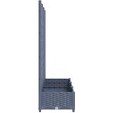  Sadilica s rešetkom tamnosiva 120 x 40 x 121 5 cm pp | shoptok.hr