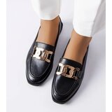Gemre Black loafers with a buckle Henrique | shoptok.hr