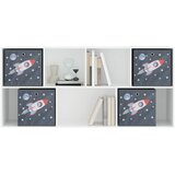  Sklopive kutije za pohranu 4 kom sive 32x32x32 cm od tkanine | shoptok.hr
