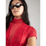Pieces Bodi majica 'SICCA' crvena | shoptok.hr