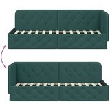 vidaXL kutni okvir kreveta tamnozelena 80 x 200 cm tkanina | shoptok.hr
