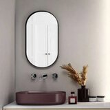  ogledalo za kupatilo puno 40x70cm black Cene
