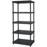 REGALUX Plastični regal XL (60 x 90 x 187 cm, Nosivost: 90 kg/polica) | shoptok.hr