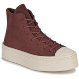Converse CHUCK TAYLOR ALL STAR MODERN LIFT WINTER Bordo Cijene