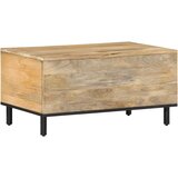 vidaXL Klubska mizica 80x50x40 cm trden mangov les | Shoptok.si