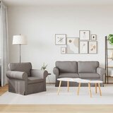  Set sofe 2 pcs Sivo-smeđa 175 x 82 x 80 cm tkanina | shoptok.hr