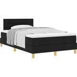  s opruga kutije s jastukom Crna 120 x 200 cm tkanina | shoptok.hr