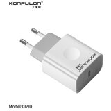  Kucni punjac KONFULON C69D (kuciste) Type-c PD 20W bela | ePonuda.com