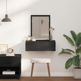  Toaletni stol s ladicama Crna 60 x 40 x 70 cm Konstruirano drvo | shoptok.hr