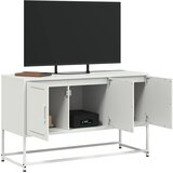 TV ormarić bijeli 100,5 x 39 x 60,5 cm čelični | shoptok.hr