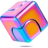 Generic Spinner Anti-Anxiety Focusing Fidget Toy 4 v 1 Toy Metal Focusing Toy Cube Fingertip Namizna namizna igrača za lajšanje stresa za otroke in odrasle, (21127219) Cene