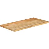 Stolna ploča 120x60x3 8cm od masivnog drva manga sa živim rubom | shoptok.hr