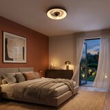 Brilagi LED prigušiva stropni ventilator LED/34W/230V prečnik 46 cm braon + daljinski upravljač | Eponuda.com