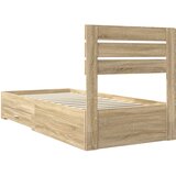 Krevetna konstrukcija s ladicama Sonoma hrast 90 x 190 cm Slike