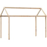 Krov za dječji krevet 217 x 85,5 x 154 cm od masivne borovine | shoptok.hr