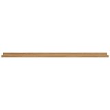  Polica na zidu 2 pcs Smeđa 115 x 9 x 3 cm Konstruirano drvo | shoptok.hr