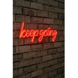 Wallity Dekorativna plastična LED rasveta Keep Going Red Cene