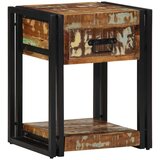  Noćni ormar Šareni 40 x 35 x 50 cm Čvrsto drvo iz reciklaže | shoptok.hr