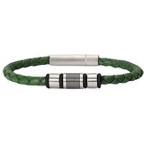  Muška narukvica 2Jewels 232547 - Zelena koža | shoptok.hr