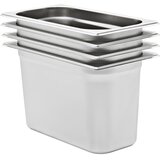  Posude Gastronorm 4 kom GN 1/3 200 mm od nehrđajućeg čelika | shoptok.hr