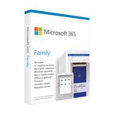 Microsoft 365 Family Mac/Win - slovenski - 1 letna naročnina, (21010220) | Shoptok.si