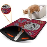 WALLXPERT Nrszn0064 Multicolor Cat Litter Mat | ePonuda.com