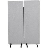 MID.YOU Pregradna Stena Flexmiut, Svetlo Siva | Shoptok.si