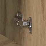  Kreveta Umjetnički hrast 120 x 36 x 69 cm Konstruirano drvo | shoptok.hr