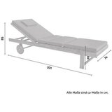 XXXL Vrtni Ležalnik Emma | Shoptok.si