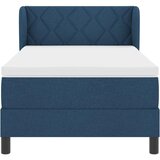  s opruga kutije s uzglavljem Plava 100 x 200 cm tkanina | shoptok.hr