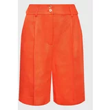 Tatuum Kratke hlače iz tkanine Potrika T2330.160 Oranžna Regular Fit