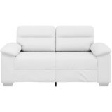 Dvosjed Kauč Bijeli 160x81x84 cm Implicitna koža | shoptok.hr